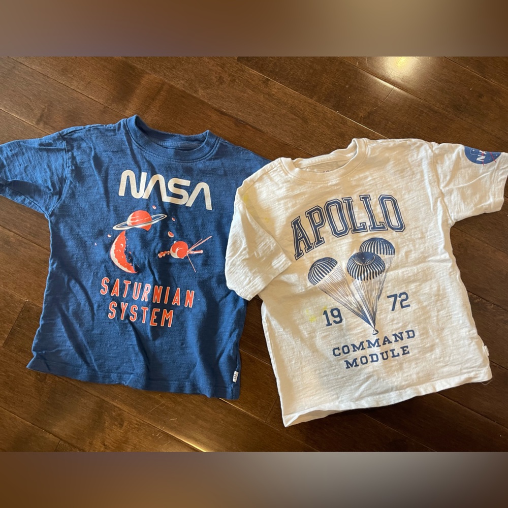 Bundle of Two GAP Space / NASA Tees - XS